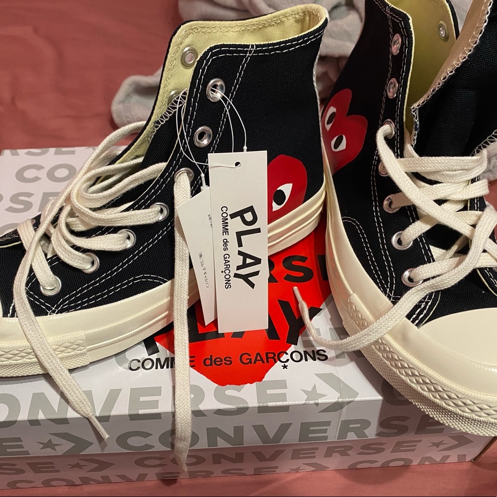 comme-des-garcons-play - converse